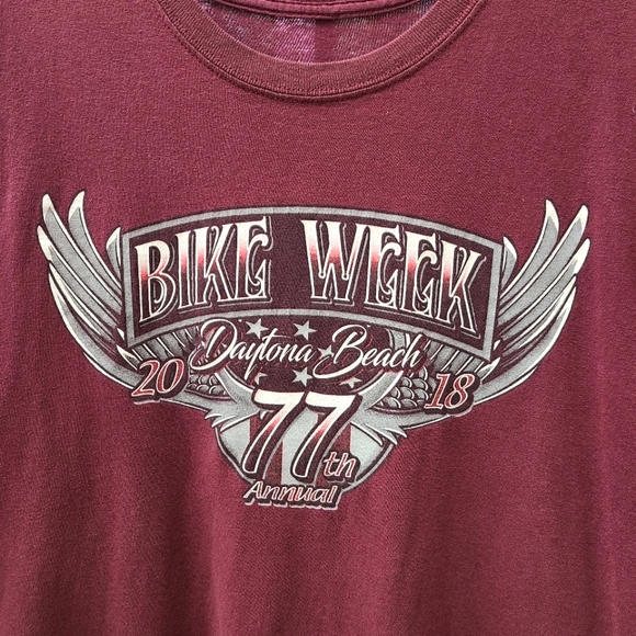 77th Annual Daytona Bike Week Tee Shirt XL - Picture 4 of 4